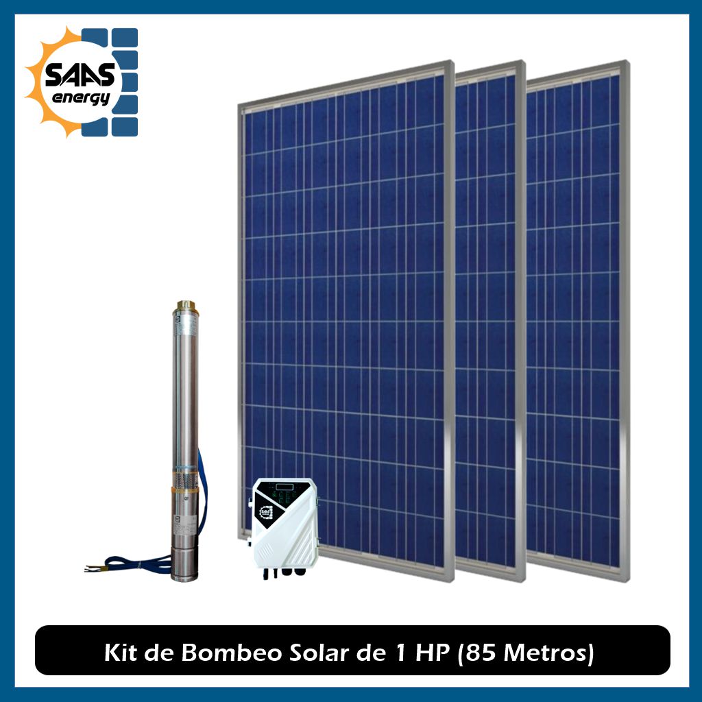 Sistema de Bombeo Solar de 85 Mts - Saas Energy