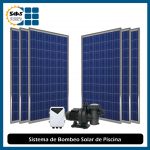 Sistema de Bombeo Solar de Superficie para Piscina