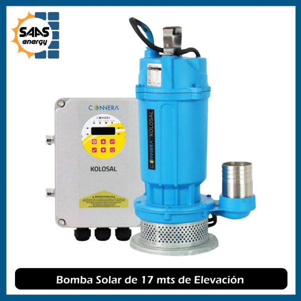 Bomba Solar de 17 mts - Saas Energy Puebla