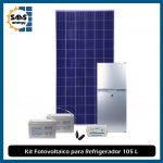 Sistema Fotovoltaico Aislado para Refrigerador de 105L