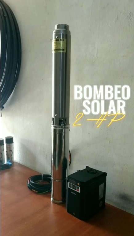 Kit de Bombeo Solar de 2 HP para 80 Metros